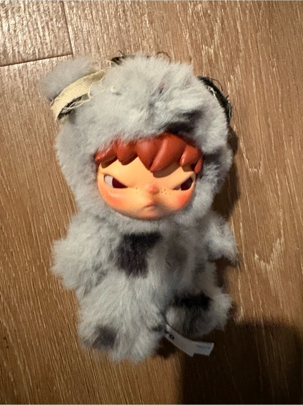 Hirono Plush Road Journal keychain